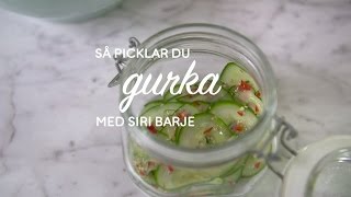 Se amp gör picklad gurka [upl. by Imarej]