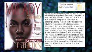 Milady Standard Esthetics Fundamentals [upl. by Mutz]