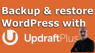 How to backup and restore your WordPress website free with UpdraftPlus plugin step by step [upl. by Juliane]