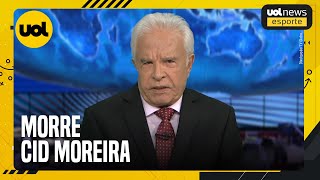 CID MOREIRA MORRE AOS 97 ANOS ÍCONE DO JORNALISMO BRASILEIRO ESTAVA TRATANDO UMA PNEUMONIA [upl. by Legnalos]