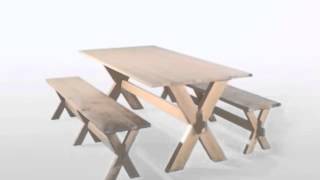 Table et Banc X [upl. by Diannne]