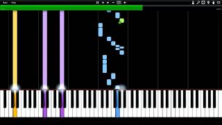 Korpiklaani  Vodka Synthesia Piano Tutorial midi [upl. by Beore565]