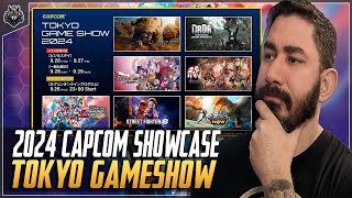 CAPCOM Panel  TOKYO GAME SHOW 2024 Panel Stream React [upl. by Acima]