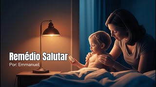 REMÉDIO SALUTAR  EMMANUEL mensagensdobem espiritualismo espiritismo esperança jesus [upl. by Vidovik]