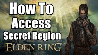 Elden Ring Secret Area  How to Get to Miquella’s Haligtree [upl. by Xirdnek]