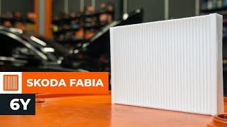 Wie SKODA FABIA 6Y Innenraumfilter wechseln TUTORIAL  AUTODOC [upl. by Tengdin581]