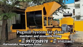 pugmill System tar plant [upl. by Eylsel398]