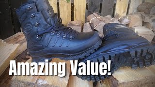 Amazing Value  Meindl German Army Special Forces Boots  Bushcraft On A Budget [upl. by Eiramlatsyrk]