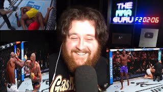 The MMA Guru reacts to UFC 307 Alex Pereira vs Khalil Rountree [upl. by Puglia227]