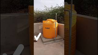 Water tank installation  water tank fitting shorts shortsvideo [upl. by Anitsirhc636]