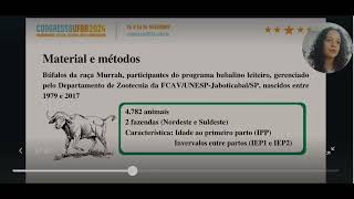 Identificação de genes responsáveis pela expressão de características reprodutivas de bubalinos [upl. by Osnofledi]