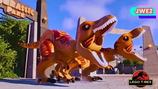 Epic battles JWE2 10 Indominus Rex Spiderman vs all 40 Venatosaurus Rex  what is the winner [upl. by Nesral]