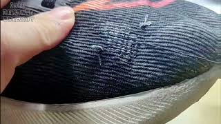 Darning sneakers at home yourself [upl. by Eniamreg]