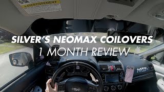 Silvers NEOMAX Coilovers  After 1 Month  Modified FB20 POV Drive [upl. by Ettenahs]