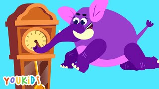 Hickory Dickory Dock  80 Minute Nursery Rhymes Compilation by YouKids [upl. by Aneem276]