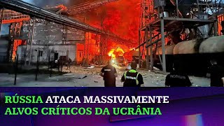 Rússia realiza ataque massivo contra inimigo e aumenta capacidade de drones [upl. by Laurinda]