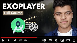 EXOPLAYER How to use it in Android Studio  How to create custom controls in Android Studio [upl. by Allisurd]
