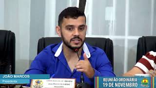 18ª Reunião Ordinária da Câmara Municipal de TiradentesMG  19112024 [upl. by Niuqram]