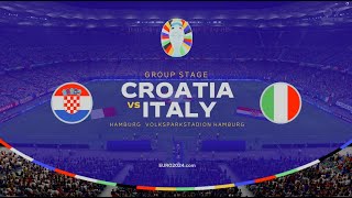 FC 24  Croatia vs Italy  UEFA Euro 2024 Group stage  PS4 Gameplay FC24 Euro2024 PS4Gameplay [upl. by Etnauq]