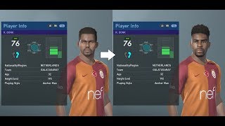 PES 2019 facepack part 6  Turkey Süper Lig real faces added PC [upl. by Chryste]