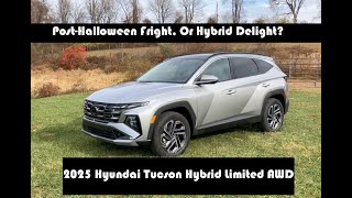 25 Hyundai Tucson Hybrid Limited AWD Review [upl. by Adnirod]