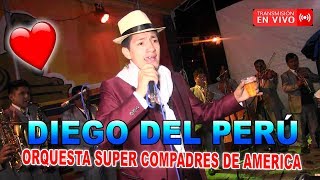 DIEGO DEL PERU y LA ORQUESTA COMPADRES DE AMÉRICA [upl. by Leifeste]