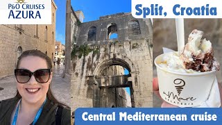 MEDITERRANEAN FLY CRUISE 🚢 Split Croatia  PampO Cruises Azura  September 2024 [upl. by Enilekaj]