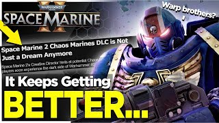 Warhammer 40K Space Marine 2  DEV Talks MORE Future DLC News [upl. by Bakerman]