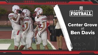 No 6 Center Grove uses strong start to defeat No 10 Ben Davis 4219  Operation Football [upl. by Song]