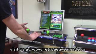 Pandoras Box 4 All In One Arcade Controller Demo [upl. by Airda]