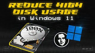 Reduce High Disk Usage in Windows 11 Disabling SysMain Service Tutorial [upl. by Ahsiekrats]