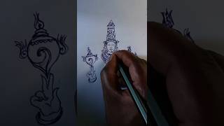 perumal drawing kallai mattum kandal songtamil perumalsong [upl. by Ylen]