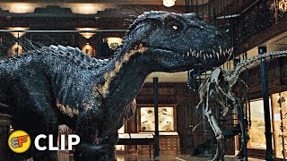 Indoraptor Museum Scene  Jurassic World Fallen Kingdom 2018 Movie Clip HD 4K [upl. by Elleirbag448]