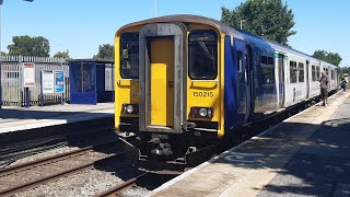 Brigg Wednesdays Episode 9  Northern Cleethorpes Sheffield train 150215 Lincs June 2024 🇬🇧🚄 [upl. by Ayoral462]