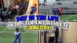 DAY IN THE LIFE OF A STUDENT ATHLETE GAMEDAY  SOCCER⚽️  JUCO 🎓  NJCAA  VLOG [upl. by Pronty]