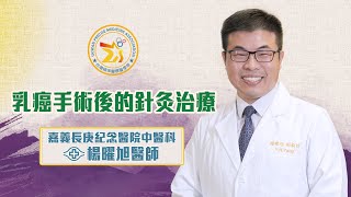 乳癌手術後的針灸治療  楊曜旭醫師  台灣精準醫療醫學會製作（精準醫字第1090006號） [upl. by Ximenes683]