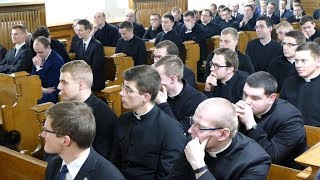 Dialogi w Seminarium  abp Marek Jędraszewski  16012018 [upl. by Nalniuq]