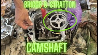 Bad Camshaft D110 John Deere Mower How to Replace amp Diagnose195hp Briggs INTEC Engine 21hp [upl. by Crowe]