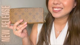 Clémence Wallet Reverse Monogram  Louis Vuitton  2023 New Release [upl. by Ssew]