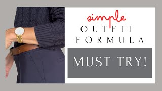 How to Look Great in Everyday Life with Minimal Effort  The Simplest Outfit Formula to Try [upl. by Jarnagin]