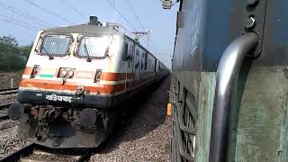 Gatimaan Express Full Speed At 160 KMPH [upl. by Landa]