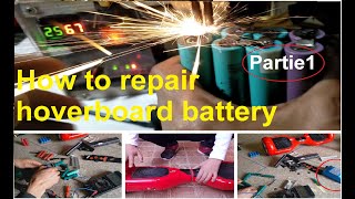 how to repair hoverboard battery 1 [upl. by Tamera721]