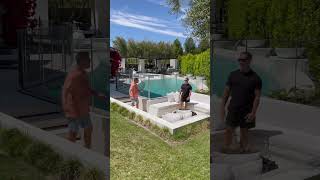 This is the best way to make your luxury pool safe 👀 luxuryhome pool home poolfence [upl. by Tomasz]