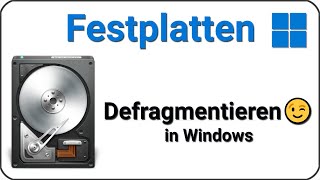 Festplatte defragmentieren in Windows 11 amp 10 💽 Defragmentierung [upl. by Iram]