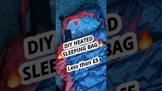 DIY USB Powered Heated Sleeping Bag Tutorial 🔥 [upl. by Lihp]