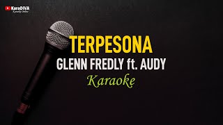 Glenn Fredly ft Audy  Terpesona Karaoke [upl. by Hillinck]