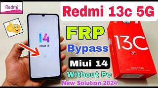 redmi 13c frp bypass 2024 new update without pc 💯 working new method viral trending smartphone [upl. by Mintz]