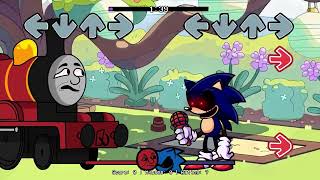 SWAP FNF NEW Thomas and Friends Vs Sonic Sings Can Can  FNF thomas railway showdown [upl. by Elizabet]