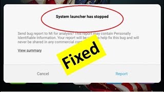 How to Fix System Launcher Has Stopped in Xiaomi Phone [upl. by Skyler127]