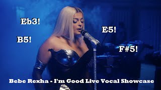 Bebe Rexha  Im Good Live at Billboard Music Award 2023 Vocal Showcase [upl. by Dnomhcir]